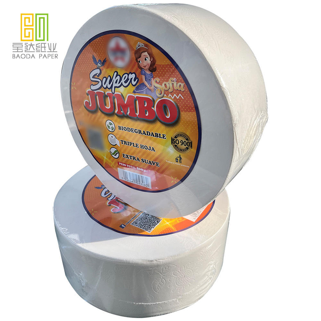 In stock Promotion Factory Direct Sale tissue roll tissue roll paper virgin jumbo tissue