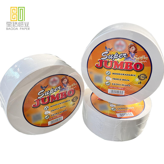 Manufacturer and Supplier in China New Style jumbo reel jumbo rolls virgin tissue paper