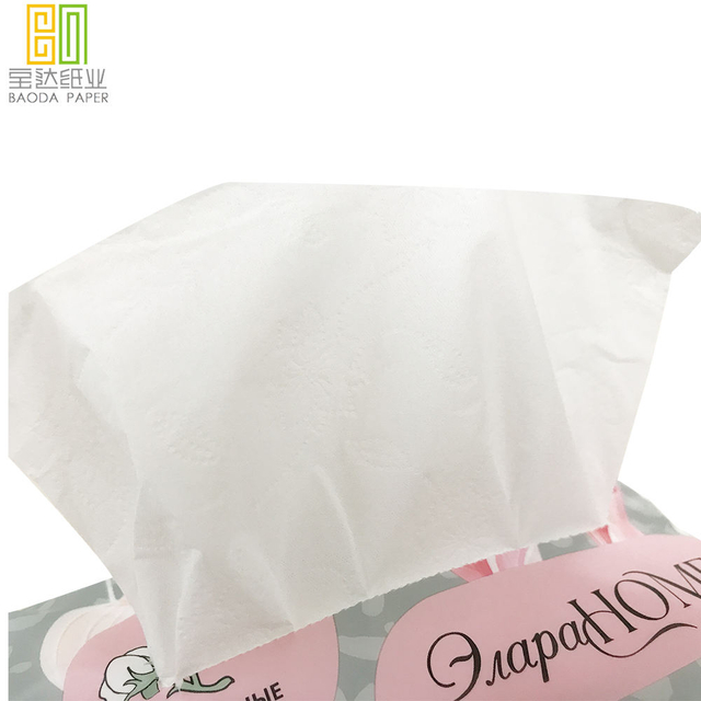 China Manufacturing New trend The Best Quality logo tissue paper facial paper paper facial tissues