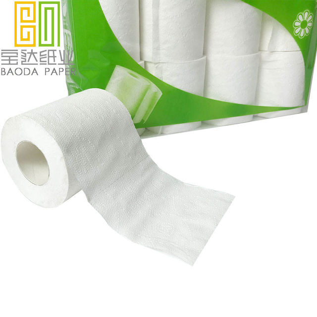 Factory price 3 Ply tissue roll Virgin wood pulp bathroom tissue toilet paper tissue manufacturers