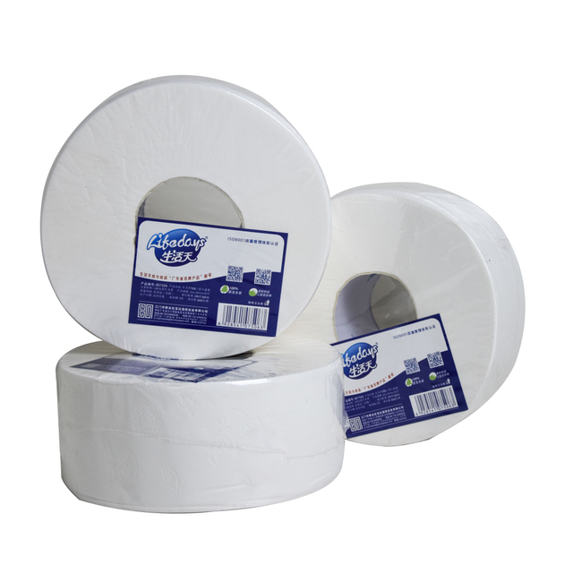 Cheap Bathroom Tissue Paper Papel Higienico Virgin Jumbo Roll Paper