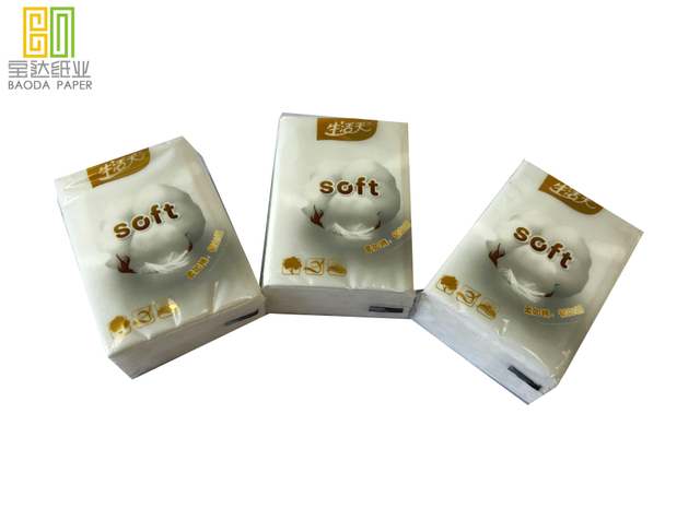 Free sample Brand New Best designer pocket tissue paper facial tissue pocket tissue handkerchief