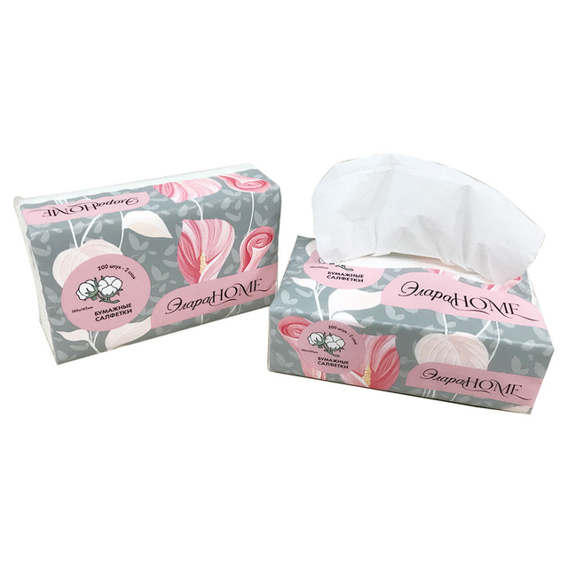 China Manufacturing New trend The Best Quality logo tissue paper facial paper paper facial tissues