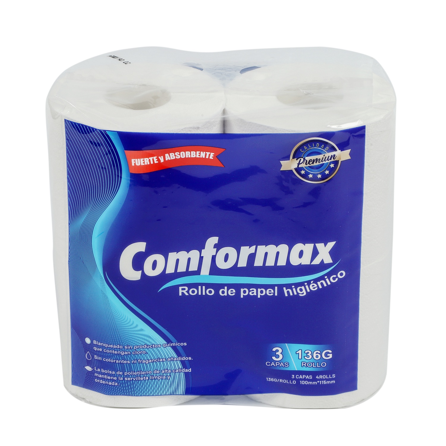 Virgin Wood Pulp Eco-Friendly Good Quality 3Ply Toilet Paper