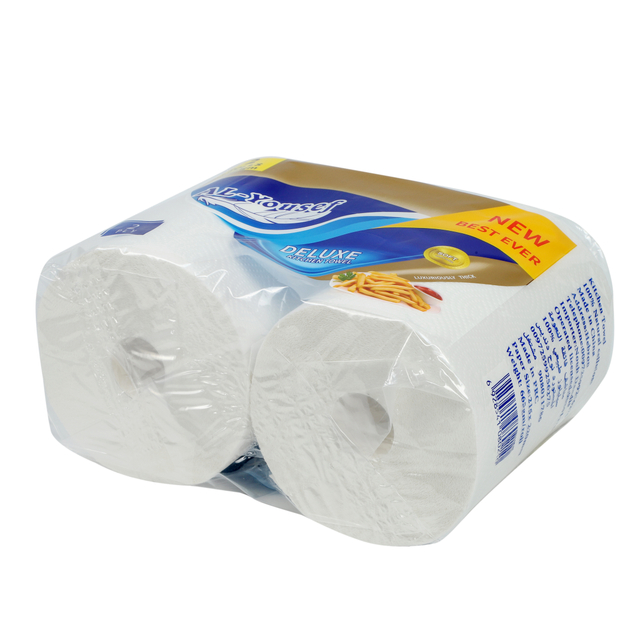High-Quality 2 Ply Kitchen Roll Tissue for Home And Commercial Use