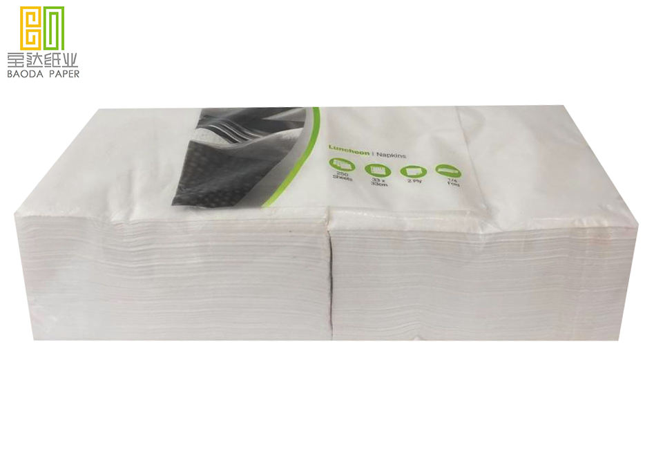 cheap paper napkins 1/4 fold virgin wood pulp paper dinner napkin with good quality in Australia