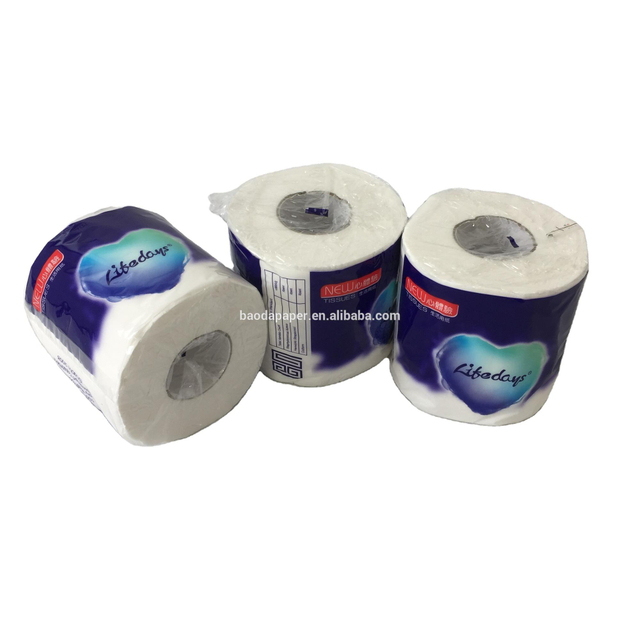 Disposable Hot sale toilet tissue toliet paper bamboo toilet paper 2ply and 3ply in Canada