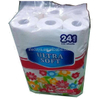 Eco Friendly tissue roll Ultra Soft Deluxe 24 Rolls Toilet Paper 3 Ply