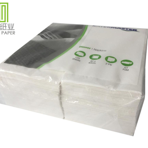 cheap paper napkins 1/4 fold virgin wood pulp paper dinner napkin with good quality in Australia