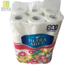 Eco Friendly tissue roll Ultra Soft Deluxe 24 Rolls Toilet Paper 3 Ply