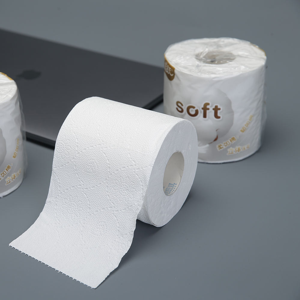 Quilted Toilet Paper Quilted 3ply Toilet Paper Supplier New Zealand Australia Toilet Tissue Virgin Wood Pulp Standard Roll CORE