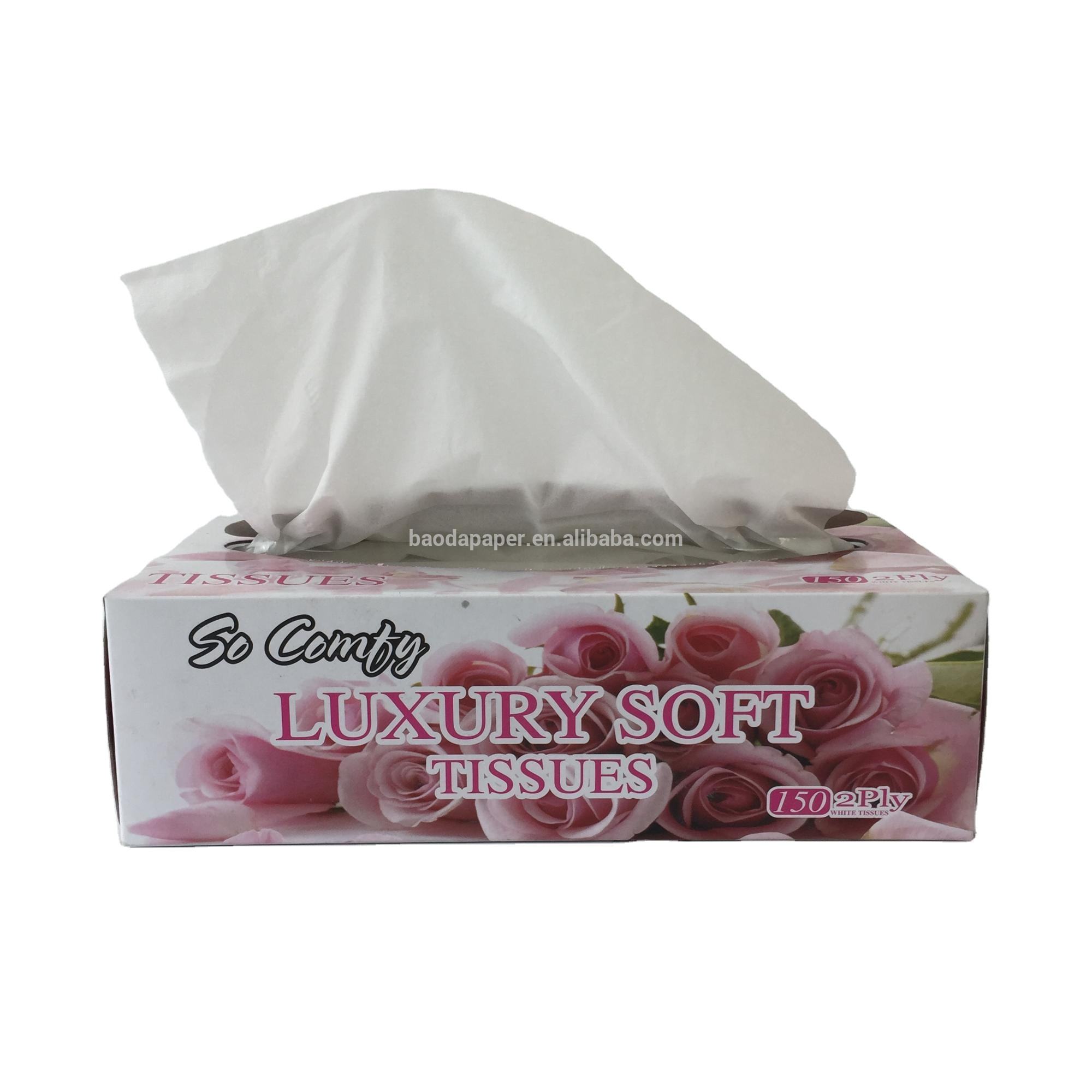 hot sale and ultra soft custom colorful box facial tissues 100 sheets 120 sheets in London