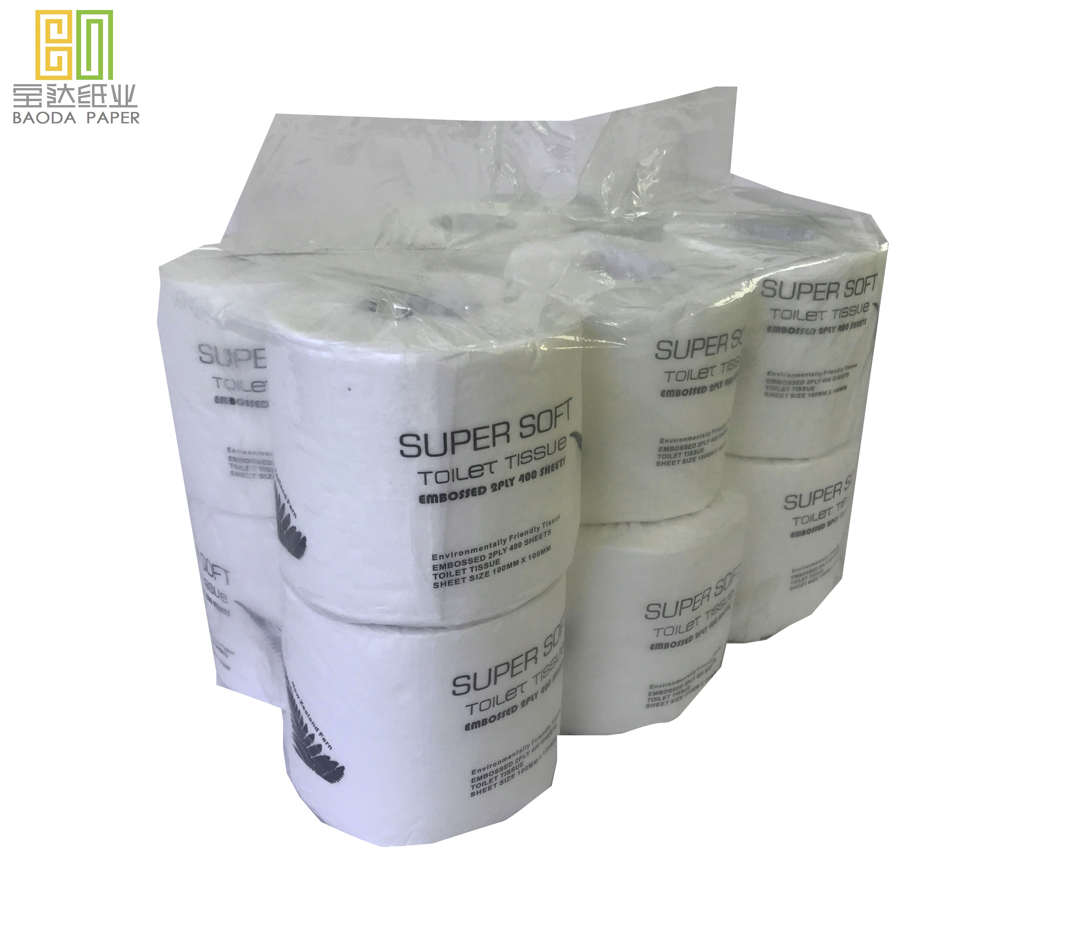 Custom On Sale Limited manufacturing 2ply 400 sheets toilet paper