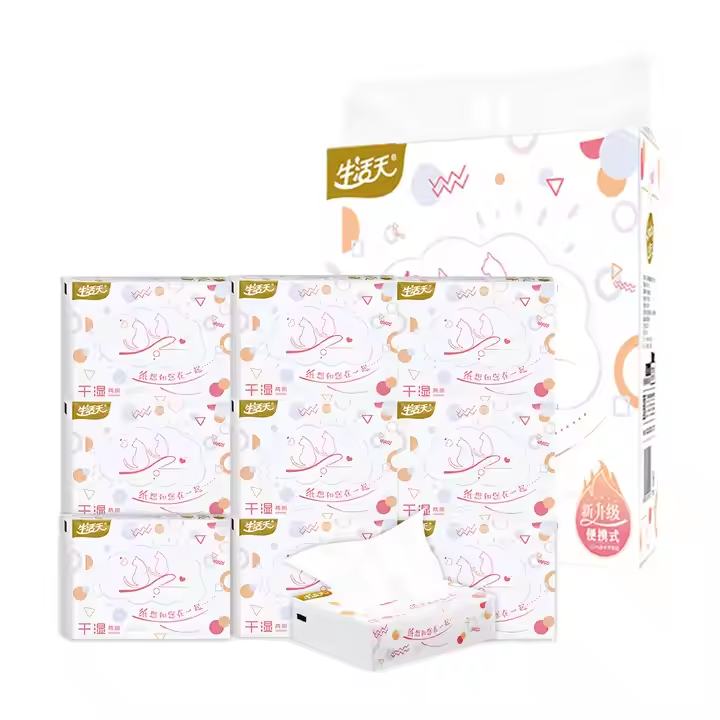 Soft Pack Facial Tissue